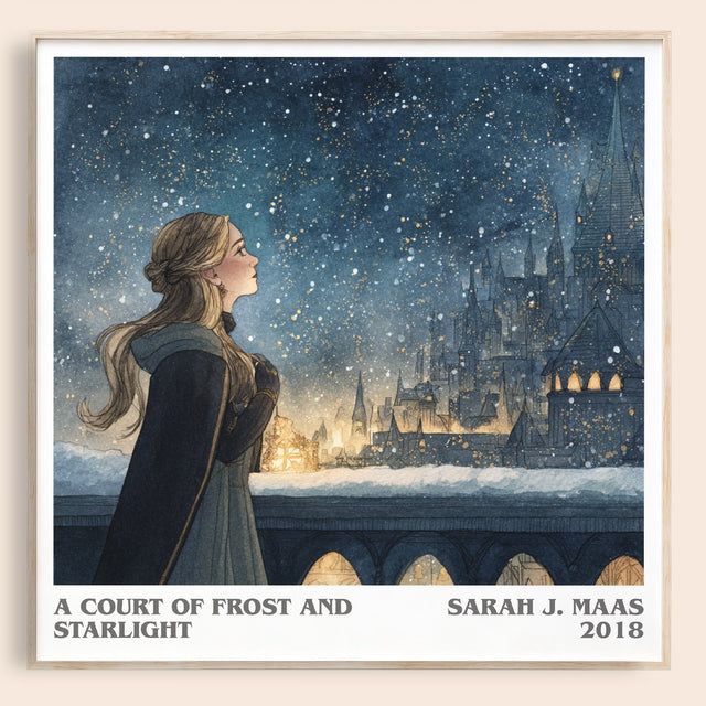 A Court of Frost and Starlight Literary Art Print by Sarah J. Maas