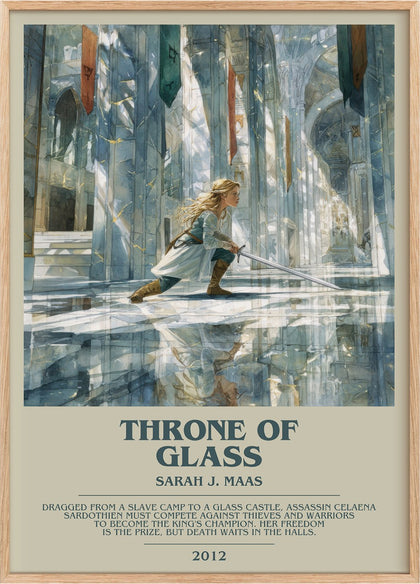 Throne of Glass Bookish Wall Art by Sarah J. Maas