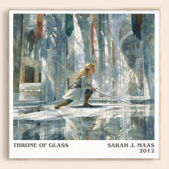 Throne of Glass Literary Art Print by Sarah J. Maas