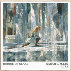 Throne of Glass Literary Art Print by Sarah J. Maas