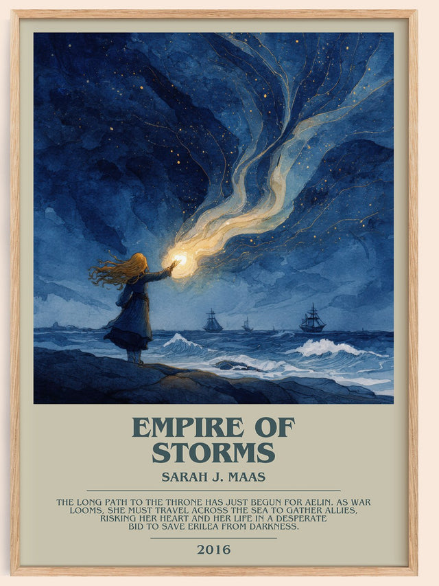 Empire of Storms Bookish Wall Art by Sarah J. Maas
