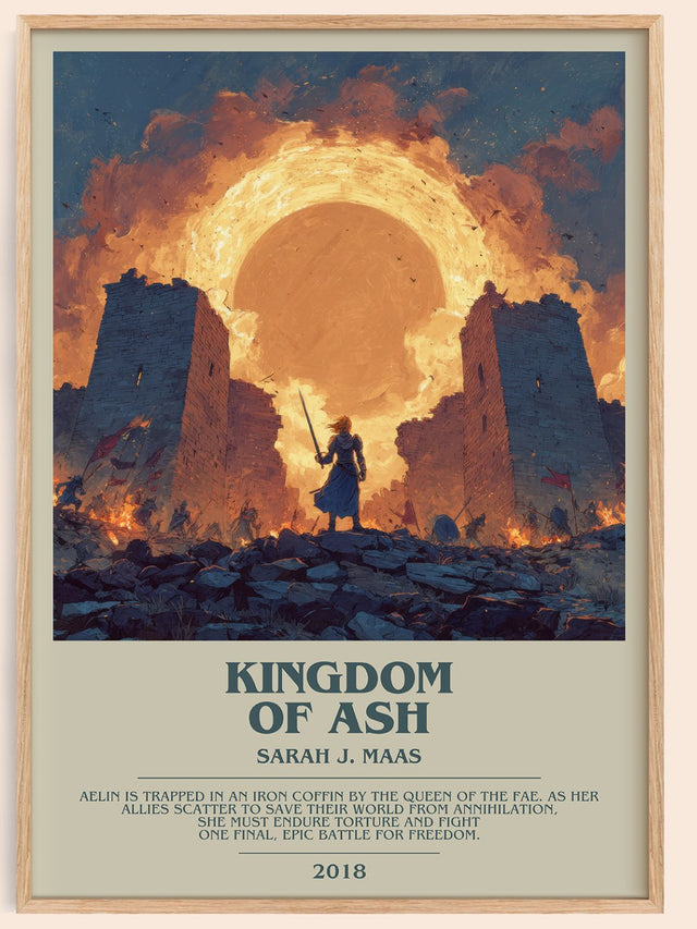 Kingdom of Ash Bookish Wall Art by Sarah J. Maas