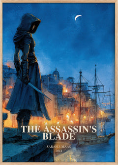 The Assassin's Blade Book Watercolour Illustration by Sarah J. Maas
