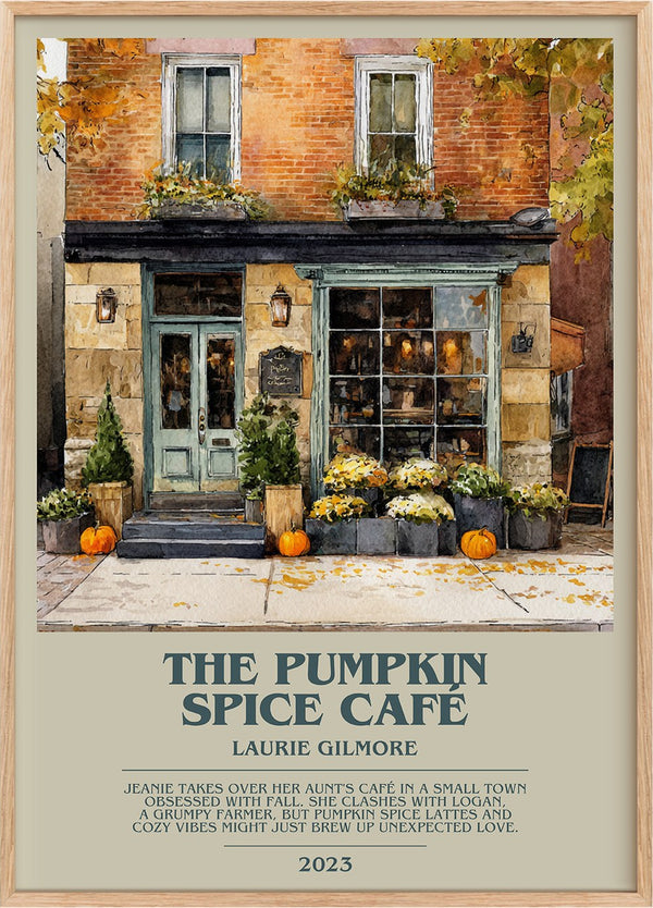 The Pumpkin Spice Café Bookish Wall Art by Laurie Gilmore