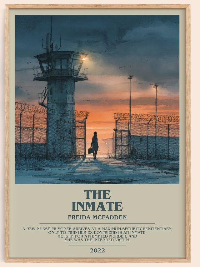 The Inmate Bookish Wall Art by Freida McFadden