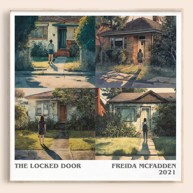 The Locked Door Literary Art Print by Freida McFadden