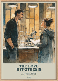 The Love Hypothesis Book Cover Poster by Ali Hazelwood
