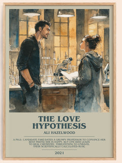 The Love Hypothesis Bookish Wall Art by Ali Hazelwood