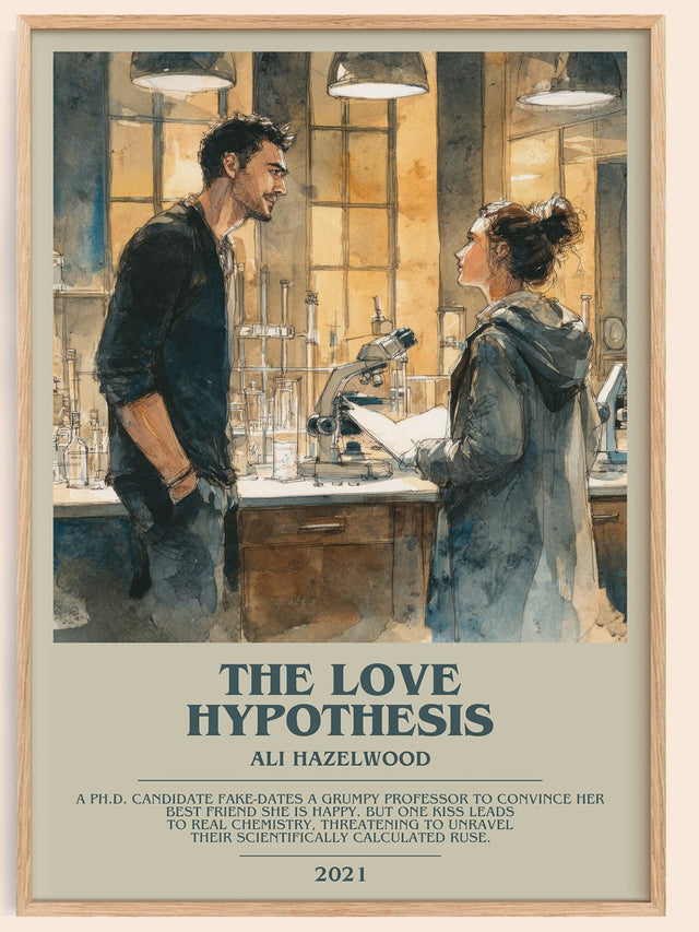 The Love Hypothesis Bookish Wall Art by Ali Hazelwood