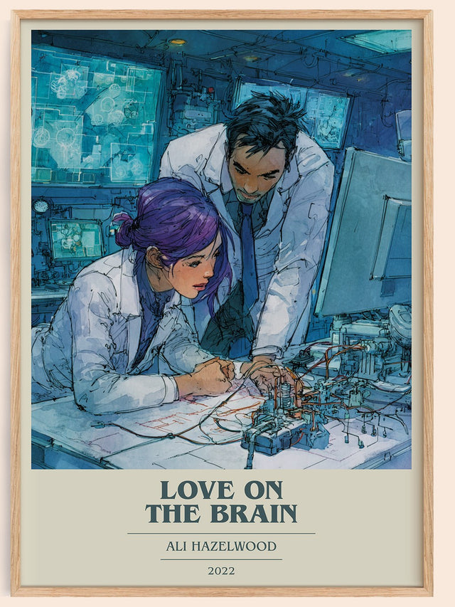 Love on the Brain Book Cover Poster by Ali Hazelwood