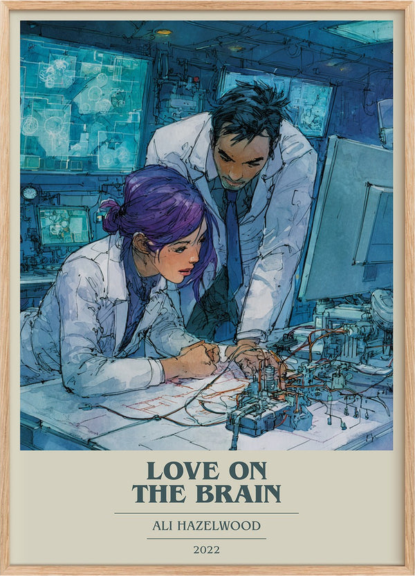 Love on the Brain Book Cover Poster by Ali Hazelwood