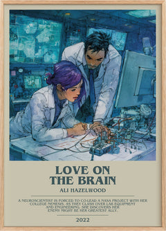 Love on the Brain Bookish Wall Art by Ali Hazelwood