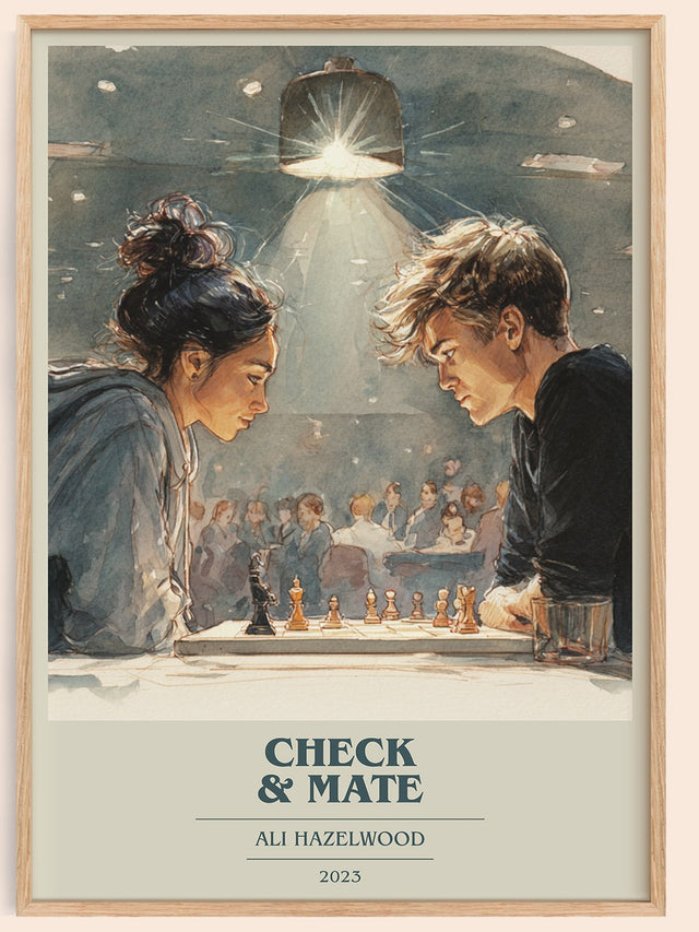 Check & Mate Book Cover Poster by Ali Hazelwood