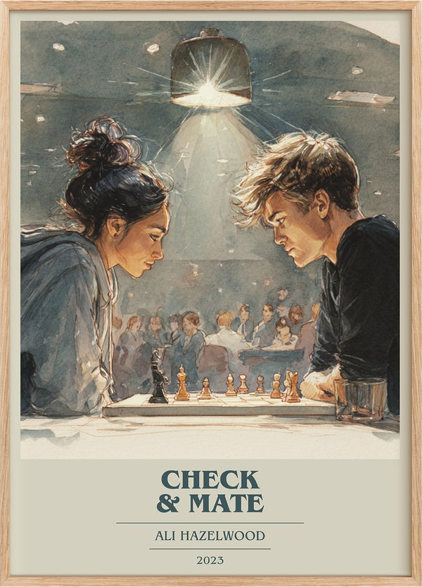 Check & Mate Book Cover Poster by Ali Hazelwood