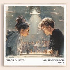 Check & Mate Literary Art Print by Ali Hazelwood