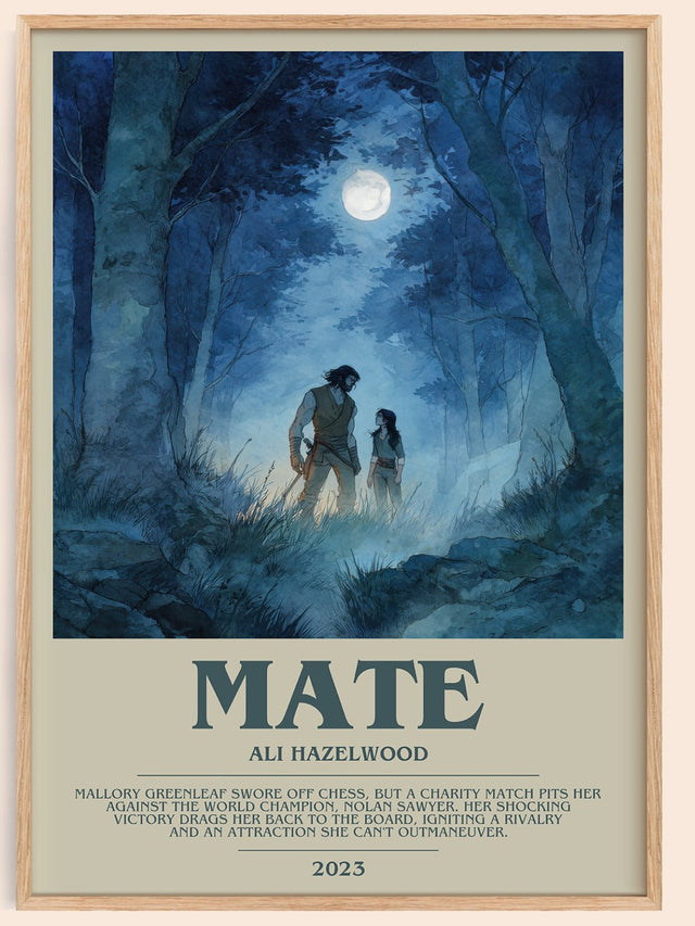 Mate Bookish Wall Art by Ali Hazelwood