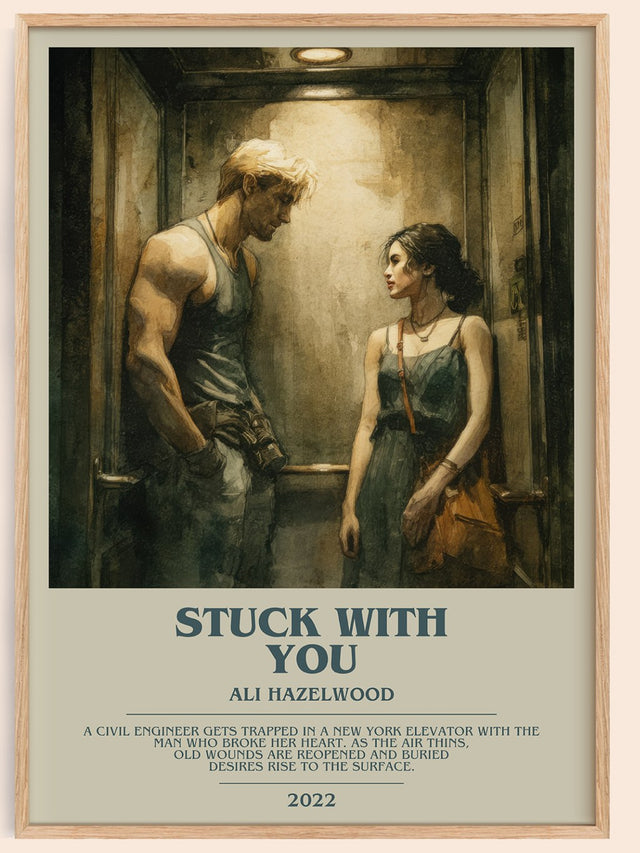 Stuck with You Bookish Wall Art by Ali Hazelwood