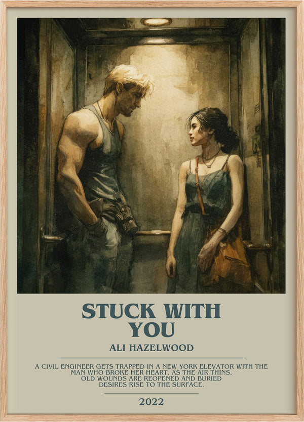 Stuck with You Bookish Wall Art by Ali Hazelwood