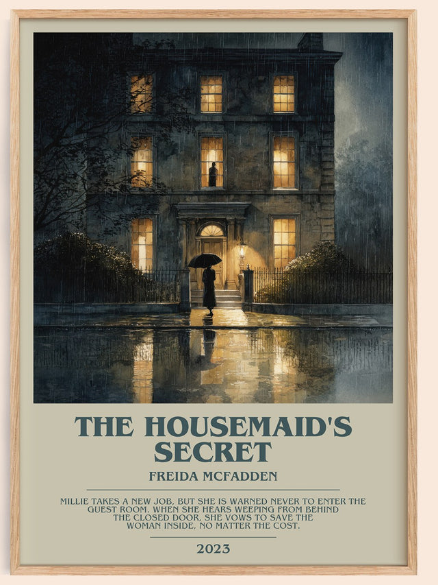 The Housemaid's Secret Bookish Wall Art by Freida McFadden
