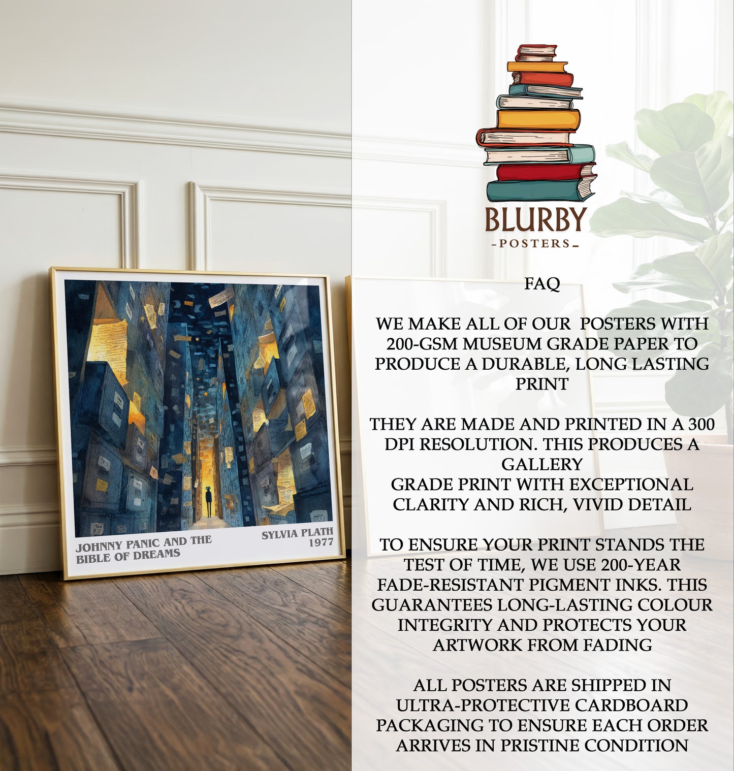 Johnny Panic And The Bible Of Dreams Literary Art Print by S. Plath