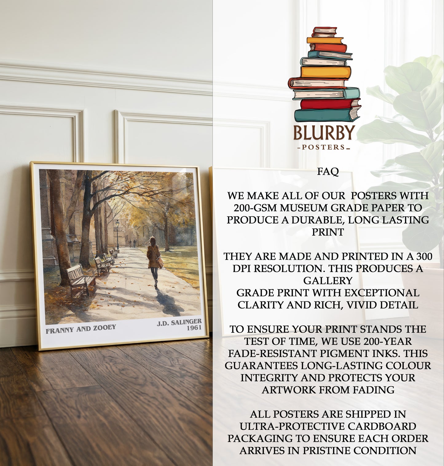Franny and Zooey Literary Art Print by J.D. Salinger