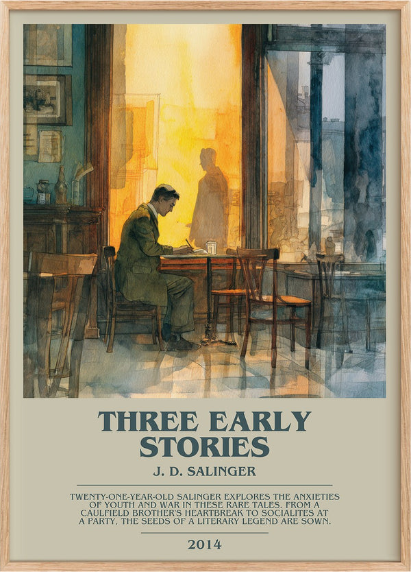 Three Early Stories Bookish Wall Art by J. D. Salinger