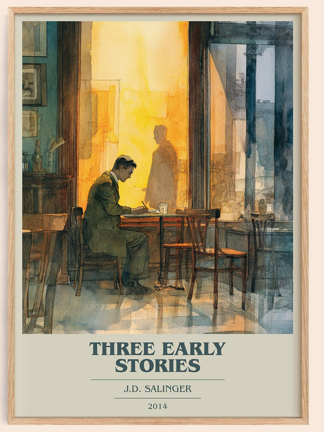 Three Early Stories Book Cover Poster by J. D. Salinger