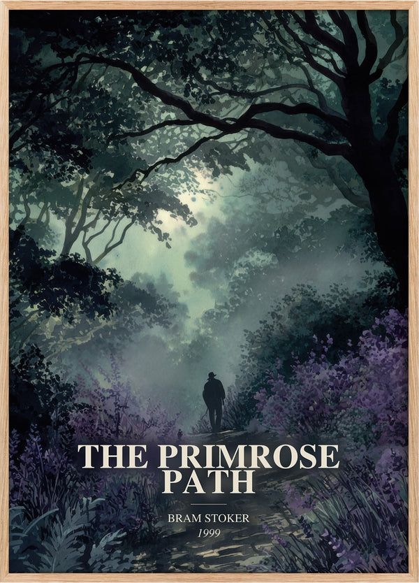 The Primrose Path Book Watercolour Illustration by Bram Stoker