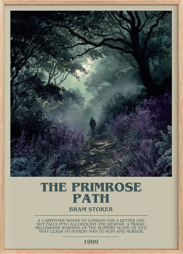 The Primrose Path Bookish Wall Art by Bram Stoker