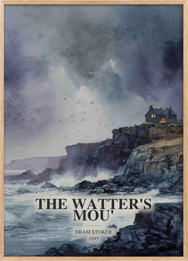 The Watter's Mou' Book Watercolour Illustration by Bram Stoker