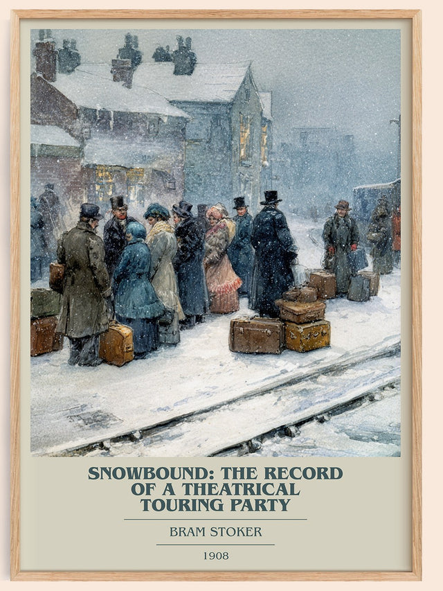 Snowbound: The Record of a Theatrical Touring Party Book Cover Poster