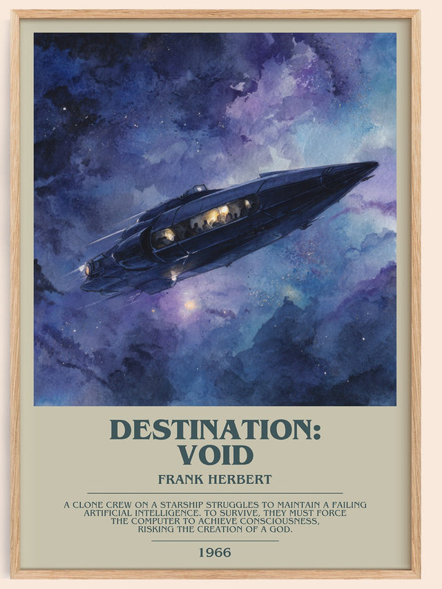 Destination: Void Bookish Wall Art by Frank Herbert