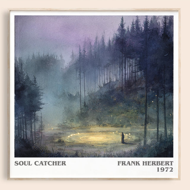 Soul Catcher Literary Art Print by Frank Herbert