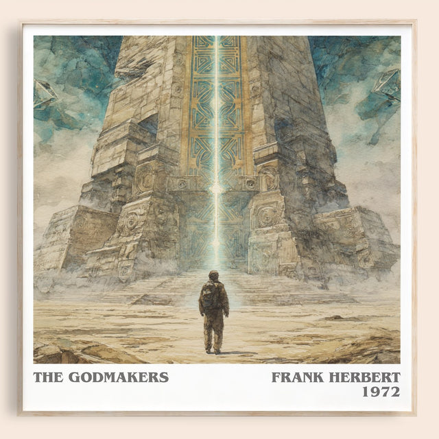 The Godmakers Literary Art Print by Frank Herbert