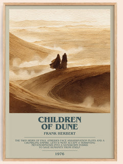 Children of Dune Bookish Wall Art by Frank Herbert