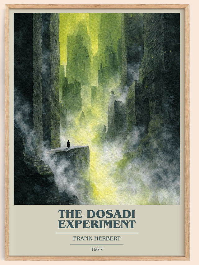 The Dosadi Experiment Book Cover Poster by Frank Herbert