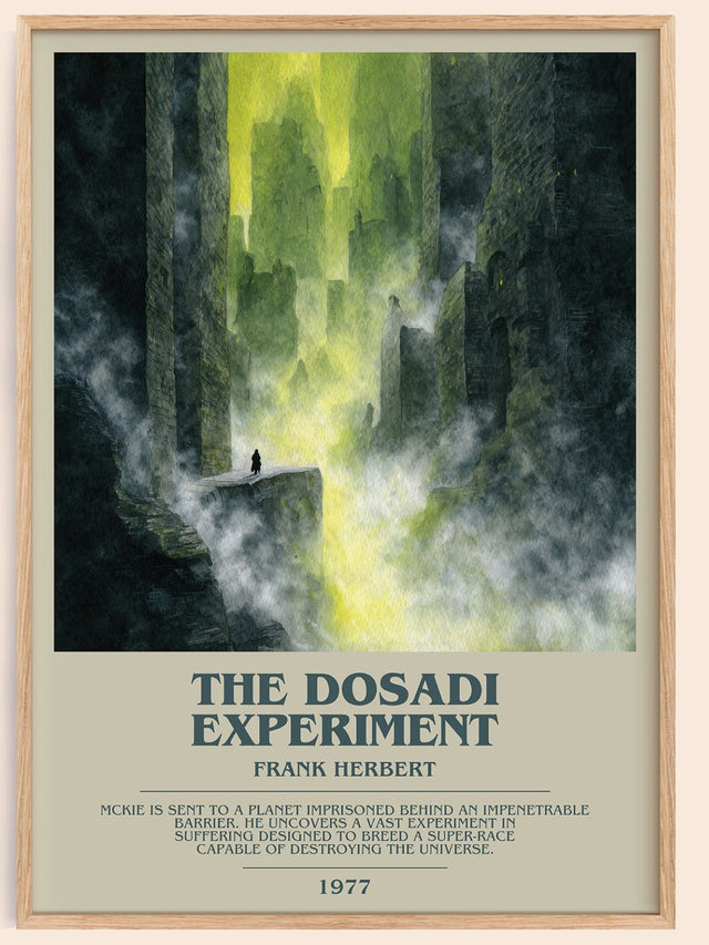 The Dosadi Experiment Bookish Wall Art by Frank Herbert