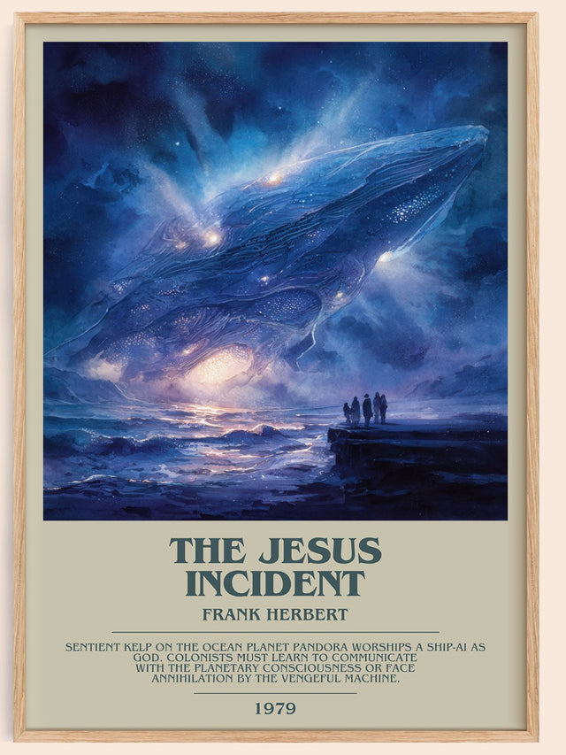 The Jesus Incident Bookish Wall Art by Frank Herbert