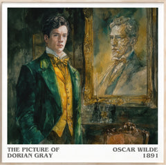 The Picture of Dorian Gray Literary Art Print by Oscar Wilde