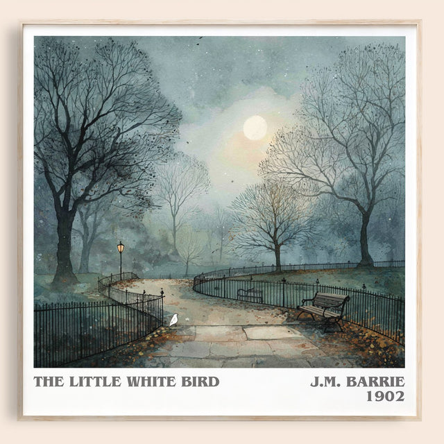 The Little White Bird Literary Art Print by J. M. Barrie