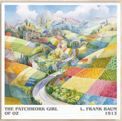 The Patchwork Girl Of Oz Literary Art Print by L. Frank Baum