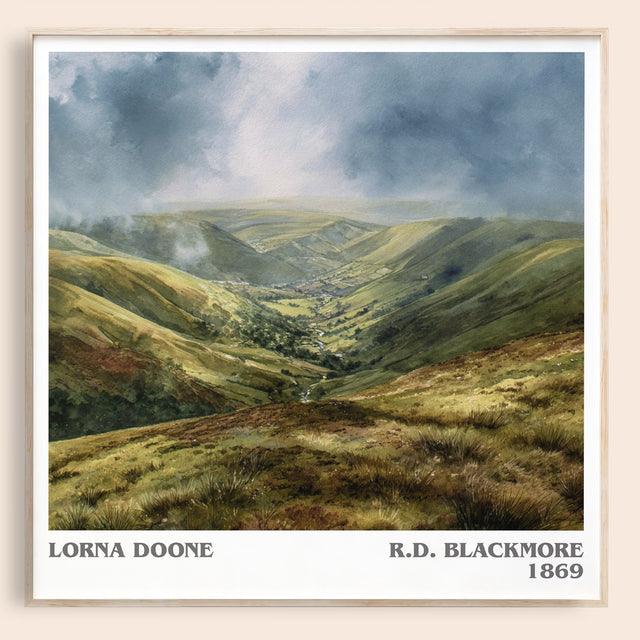 Lorna Doone Literary Art Print by R.D. Blackmore