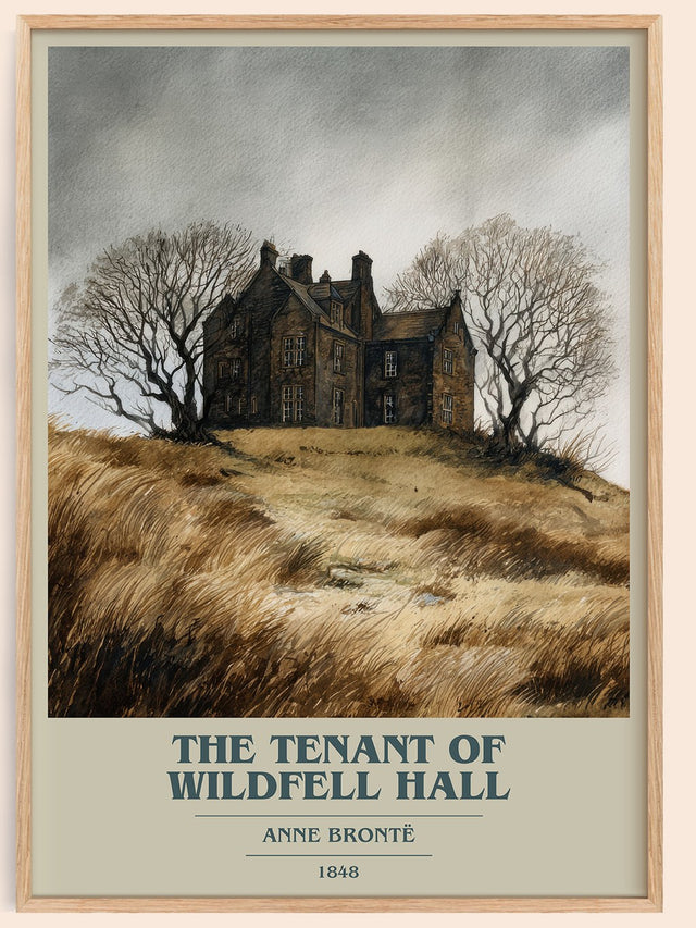 The Tenant Of Wildfell Hall Book Cover Poster by Anne Brontë