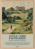 Little Lord Fauntleroy Bookish Wall Art by Frances Hodgson Burnett