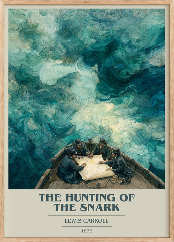 The Hunting Of The Snark Book Cover Poster by Lewis Carroll