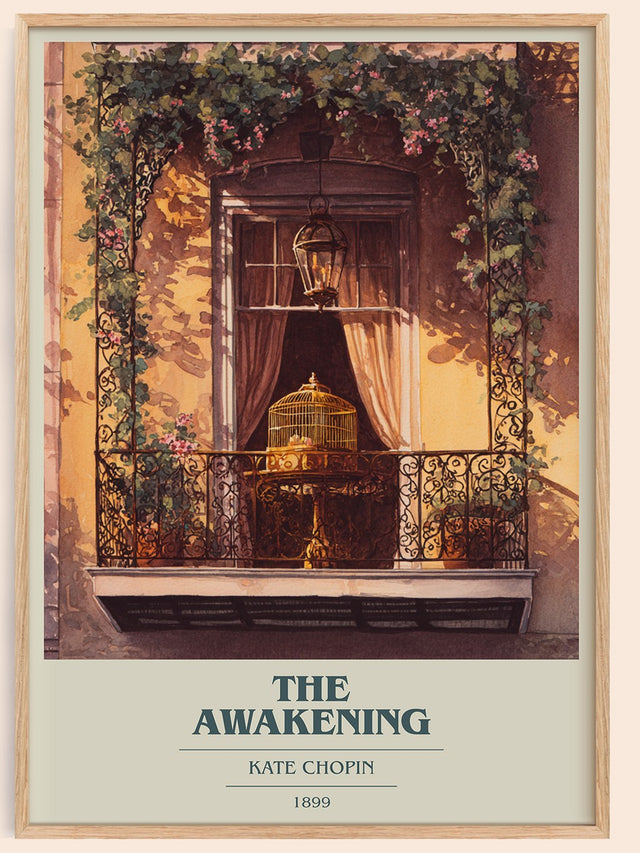 The Awakening Book Cover Poster by Kate Chopin