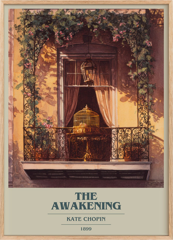 The Awakening Book Cover Poster by Kate Chopin