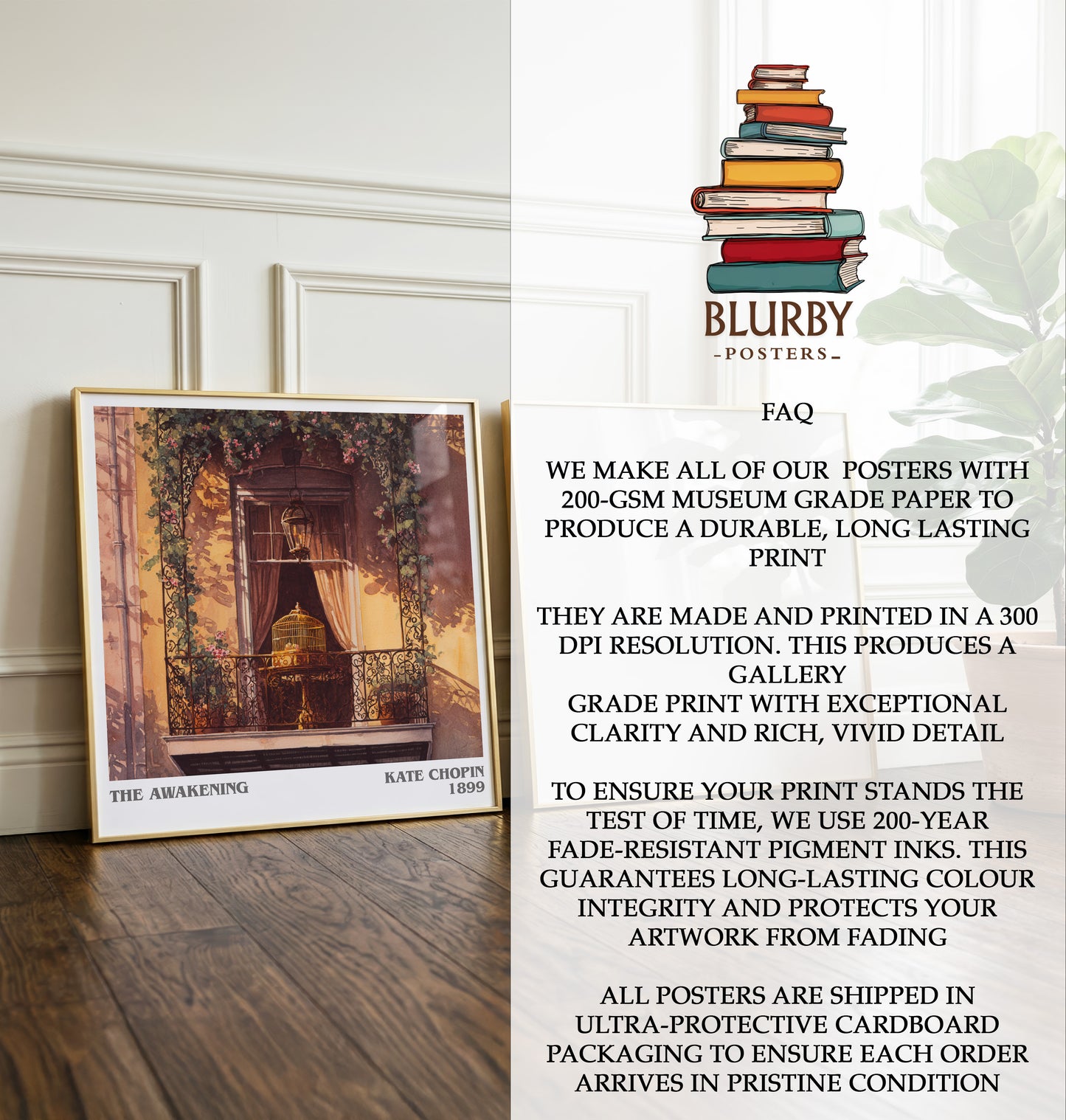 The Awakening Literary Art Print by Kate Chopin