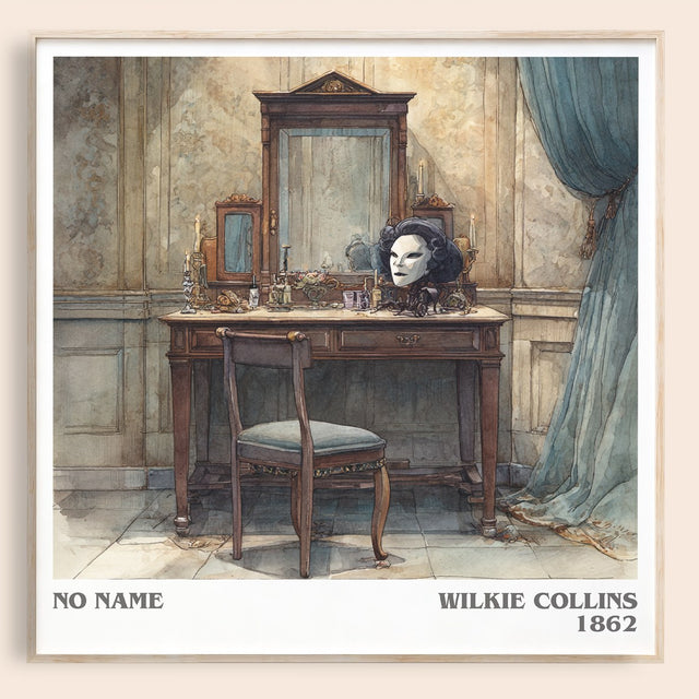 No Name Literary Art Print by Wilkie Collins