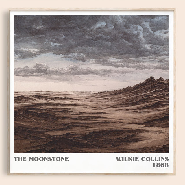 The Moonstone Literary Art Print by Wilkie Collins